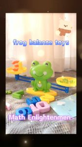 Frog Balancing #Mainan Matematik #Mainan Perkembangan Minda