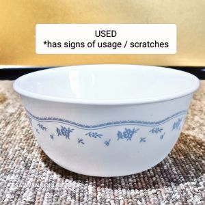 320ml 5inch CORELLE USA MORNING BLUE MICROWAVABLE BOWL • Japan Surplus