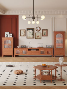 KLESK | Vintage Style Storage Combination Furniture Real Wood