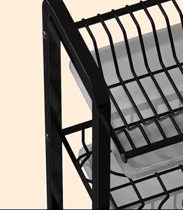 Rak Piring Terbaru Rak Piring Stainless Steel Rak Piring Wastafel Stainless Rak Piring Dapur Multifungsi Mangkuk Rak Piring