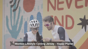 Áo Đạp Xe Nam Nữ HAPPY PLANET 2024 Chính Hãng Monton