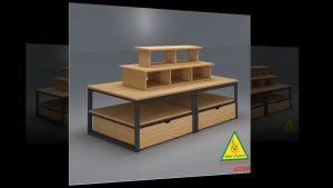 Kệ trưng bày sản phẩm hàng hóa  kệ siêu thị  cửa hàng KST504 - NỘI THẤT LẮP RÁP VIENDONGADV