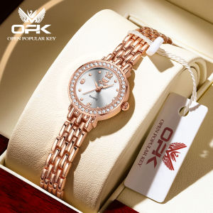 OPK Watch For Women New Design Waterproof stainless steel strap Casual Korean Style Small Dial Original Authentic