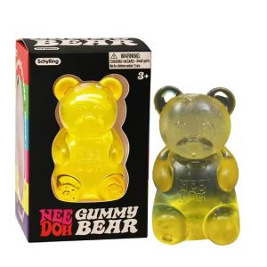 Trending Nee Doh Jellyfish & Cube Squish Toy Soft Jelly Squeeze Stress Relief Fidget Toy Sensory NeeDoh for Kids & Adults