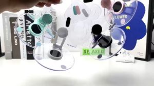 Phone Holder Akrilik Stand Holder Tablet Putar 360 Derajat Phone Stand Holder Anti Slip Universal