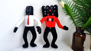 Skibidi Toilet Đồ chơi nhồi bông Hình Nhân Vật Hoạt Hình Ngộ Nghĩnh-Gấu Bông Skibidi Toilet Nhồi Bông Đáng Yêu Cho Mọi Lứa Tuổi