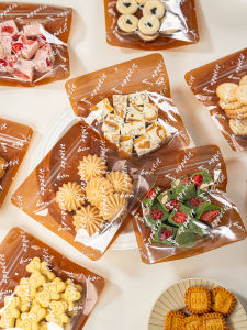 zber | Transparent Self-seal Packaging Bags For Snacks