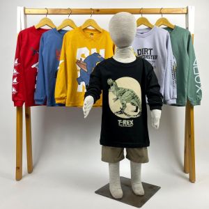 Long Sleeve Hype Tees - Kaos Lengan Panjang Anak 2-8 Tahun Pineapple Kids