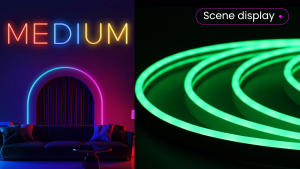 【48-hour delivery】RGB Neon Light Strip with APP and Remote Waterproof Music Sync Mode for Bedroom Room Indoor And Outdoor Decro LED Strip Light
