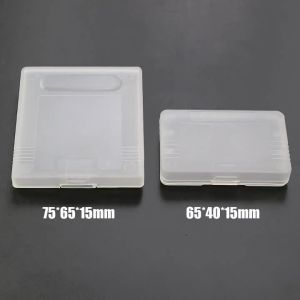 JCD 10pcs Plastic Game Cartridge Card Case for GameBoy Color GBC GBA GBP Gaming Cards Anti-Dust Clear Protective Box