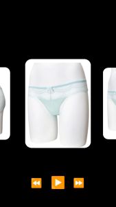 Quần lót nữ WANNABE quần chíp ren trong suốt màu pastel tôn vinh vẻ xinh đẹp của người mặc QLR23