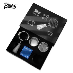 Bincoo Máy pha cà phê Espresso xử lý làm xáo trộn Bộ 3-Lugs không đáy 51mm/2-Lugs 58mm cà phê phụ kiện