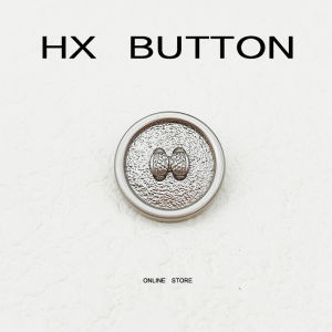 Nút Kim Loại Màu Bạc Tròn Cao Cấp Nút Áo Khoác Thời Trang Nam Nữ Nút Áo Len Nhung Trang Trí Nút Áo Vest Bằng Sợi Lông Cừu