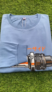 Jopperside kaos lengan panjang pria katun combed distro premium TL49 busi