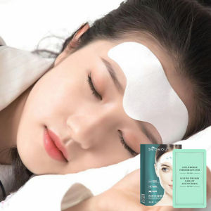 SEOMOU 10Pcs/Box Anti-wrinkle Forehead Patches For Lines Moisturizing Anti-aging Sagging Wrinkles Removal Lifting Firming Smoothing Lines Locking Moisture