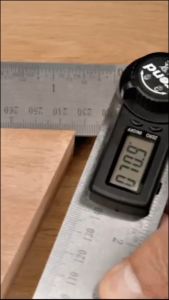 Digital Angle Ruler 20cm Finder Level Penggaris Sudut Siku Tukang TL454