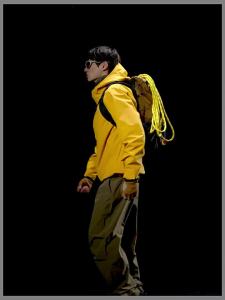 Pioneer camp | Three-in-One Windproof Waterproof Mens Jacket