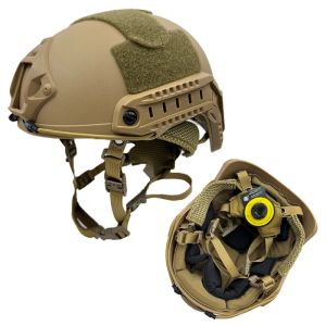 FAST Helmet ABS Lightweight with Adjustable Suspension & Dial for Cycling Airsoft Tactical Training