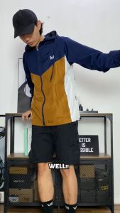 Jaket parasut pria keren distro waterproof outdoor camping hiking