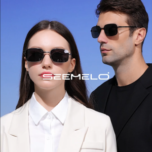 MATEYOYO Photochromic Sunglasses Foldable Men Women Polarized Chameleon Glasses Driving Goggles Anti-glare Sun Glasses Night Vision Lens UV Protection Chic Retro Sun glasses