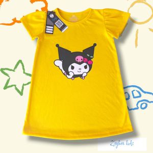 DASTER/DRESS ANAK PEREMPUAN UMUR 1-5TH BAHAN KAOS ADEM COTTON COMBED 30S