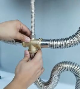 Bộ thoát nước inox bồn rửa bát-chống chuột cắn chịu nhiệt độ cao