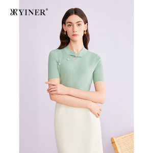 New Chinese Style Textured Knitwear