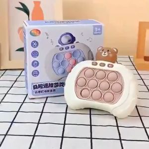 TAIYO Mainan Anak Pop It Game Elektronik Karakter Elektrik Bubble LED