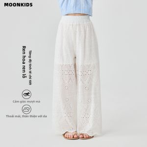 Moonkids | Bộ Đồ Hai Mảnh Phong Cách Biển Cho Bé Gái Mùa Hè