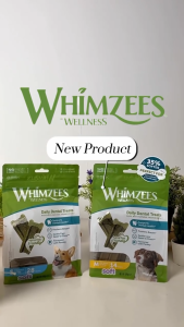 Whimzees Value Bag - Soft Chewer Dog Dental Health / Oral Care Treats 420g | 3 sizes (XS / S / M)
