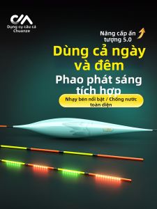 CHUANZE | Phao Câu Cá Đầu Cứng Độ Nhạy Cao Phát Sáng OLED Dùng Cả Ngày Và Đêm