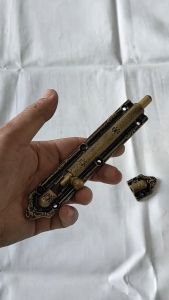 Grendel Pintu Rumah Pagar Aluminium Antik Murah Motif Ukir