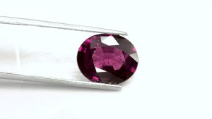 4.90 ct พลอยแท้ ไซล์ใหญ่ โรโดไลท์ สีม่วง ชมพู ทรงไข่ แอฟริกา