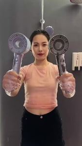 5 Chế Độ Vòi Sen Cầm Tay Có Lọc Áp Suất Cao Với Nút Bật/tắt Tạm Dừng Lớp Mạ Crôm Tiết Kiệm Nước Phụ Kiện Phòng Tắm