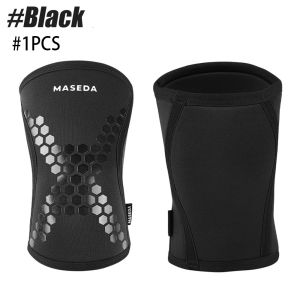 1PCS 7mm Knee Sleeves for Weightlifting & Powerlifting - High-Performance Knee Compression Support for SquatsSports (Men Women)