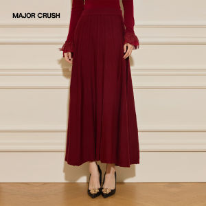 Elegant Waist Accentuating Knitted Sweater Dress Suite