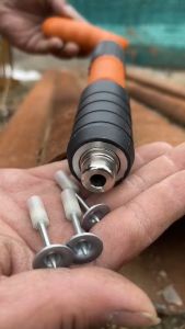 Pakul Beton Stampset 7.3mm x 25mm & 8.5mm x 32mm: Refill Paku Washer Mini Ramset 73mm 85mm