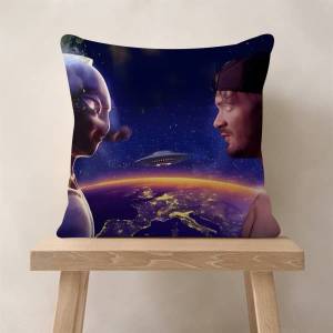 Kayou | Mini 45*45cm Cushion Cover Pillow Cover Decor Pillowcase Home Pillowcase For Couch Pillow French Rapper Rap Rappeur J-Jul