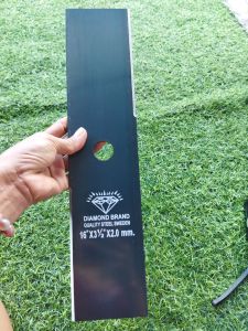 ใบตัดหญ้าหนาพิเศษ 2มม.ยาว16นิ้วใบมีดรุ่นหนาพิเศษ 8ึงแข็ง ไม่งอไม่ขาดง่า ถื่อว่าคุ้มมากๆ ดัใบตัดหญ้ารุ่นนี้