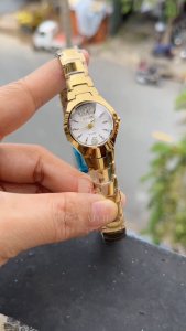 ( DINOWATCH ) Đồng Hồ Nữ Không Lịch Đá Ceramic 6020L Đính Đá Size 26mm Kính Sapphire Chống Nước