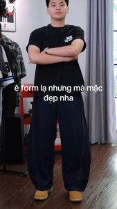 Quần Jean Ống Cong Form Rộng Nam Nữ Cao Cấp - UX CLO - UXC08