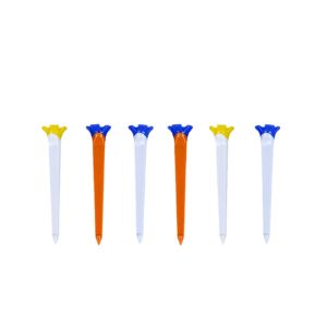 Flat Low-resistance Anti-backspin Long-distance Durable Golf Tees