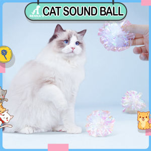 Rennas Cat Sound Ball Toys For Cat Interactive Toy Cat Teaser Cat Toys For Kitten Toys Cat Supplies