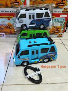 Mainan Mobil Angkot-Limosin-Granmax-Tronton Manual ada lampu dan musik