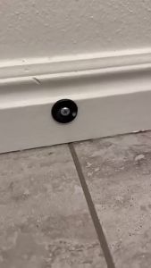 Iron Spring Door Stopper Door Stop Wall Decorative Door Stopper Protect Doors & Wall Household Anti-Collision Door Stopper