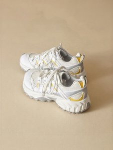 Agsdon | Breathable Mesh Smaller Foot Look Thick Sole Womens Dad Shoes Sneakers