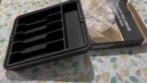 【Vinnatsu】Expandable Cutlery Tray Sekat Laci Drawer Store Rak Penyimpanan Alat Makan Laci Organizer