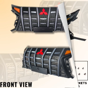 OCAS MITSUBISHI XPANDER A 2022-2024 GRILL (BLACK/CHROME) (12442)