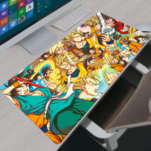Bandai | D‑Dragon Ball Mousepad Keyboard Computer Office Table Mats XXL Rubber Anti‑slip Gaming Keyboard Mat Desktop Supplies