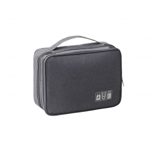 Three-layer Travel Tech Accessory Storage and Organizer C10
